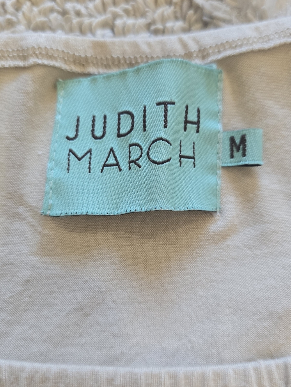 Judith March Womens M Embroidered Floral Antler Blouse Cream Boho Festival Rodeo - Picture 3 of 7